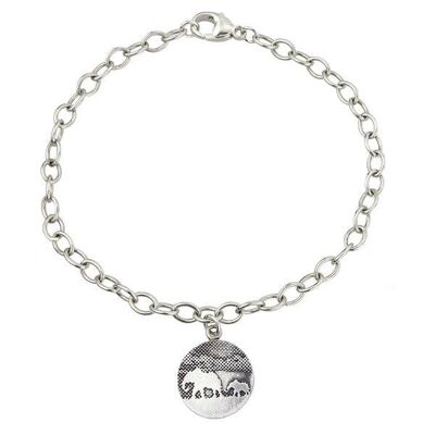 MOTHER & BABY ELEPHANT BRACELET, STERLING SILVER , MBEB/S