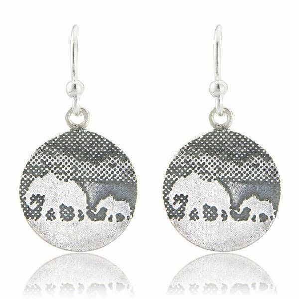 Baby hot sale elephant earrings