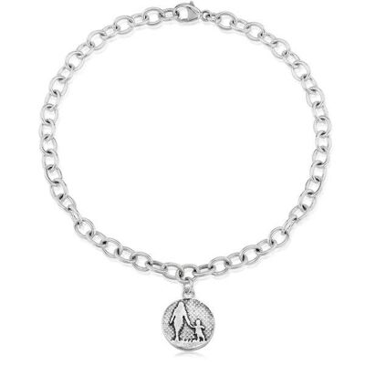 BRACELET MÈRE ET ENFANT, ARGENT MASSIF, SRMB1/S