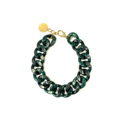 COLLAR KELLY CONCHA DE TORTUGA VERDE