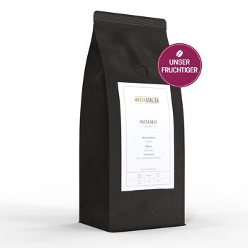Café Arabica premium en grains (500g) - Sidamo - fruité & acidité agréable 1