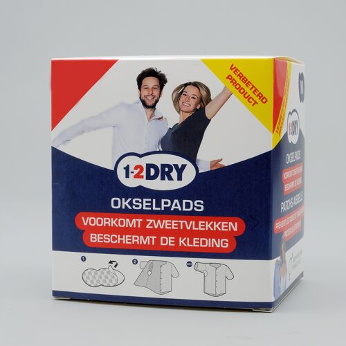 Medium white okselpads (20pcs/box)