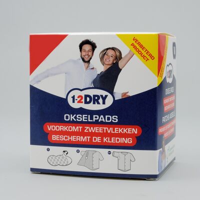 Medium white armpit pads (20pcs/box)