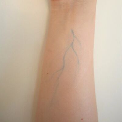 Blue Veins Temporary Tattoo, FX Makeup