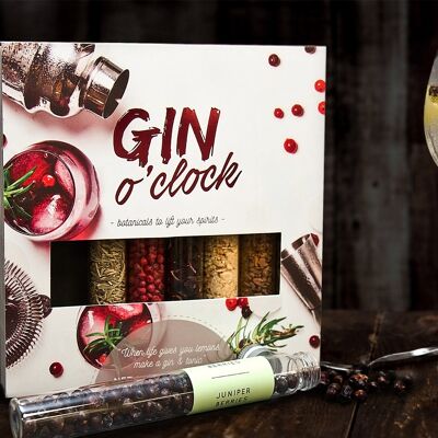 Gin O’Clock | Infuse your Craft Gin & Cocktails | 8 Botanical spices