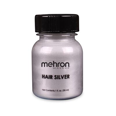 Hair Silver with brush (30 ml)