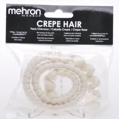 Crepe Hair - White