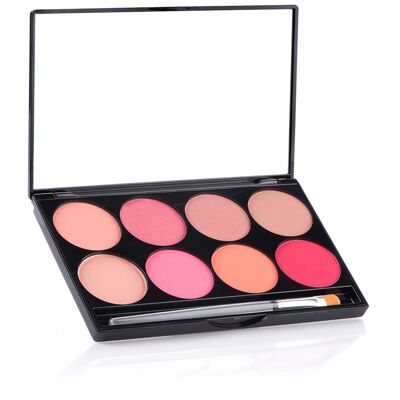 CHEEK Powder Palette - 8 Colors