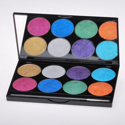 Paradise Makeup AQ - 8-Color Palette - Brillant