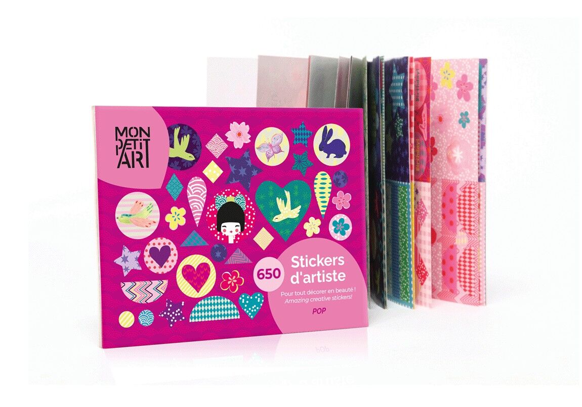 Artista pop: pegatinas