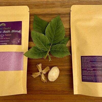Pine Needle & Thyme Luxury Natural Bath Blend in Eco-Pouch 250g