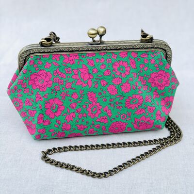 ROSES pouch in Liberty London silk