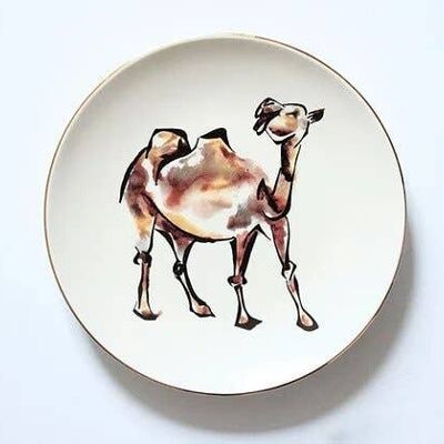 Bedouin Side Plate Camel - Set of 2