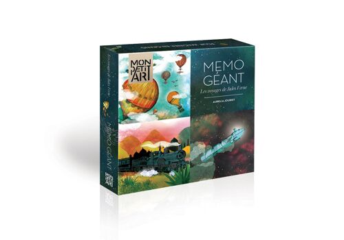Memo Géant, Les Voyages de Jules Verne _ Jeu de société