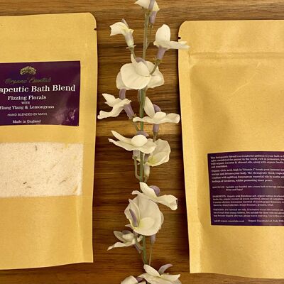Ylang Ylang & Lemongrass Luxury Natural Bath Blend in Eco-Pouch 250g