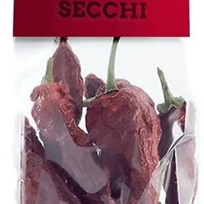Peperone Secco Crusco Bio- 100 g - Le Querce Di Annibale ® - 100% Italiano - Prodotto in Basilicata