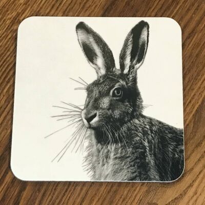 Hare Coaster (SD-CO-15-BW)