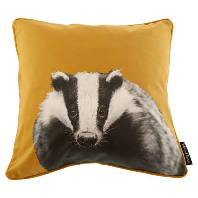 Badger Cushion Cover (SD-CSH-CT-14-45-OCH)