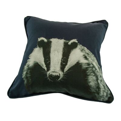 Badger Cushion Cover (SD-CSH-CT-14-45-BLB)