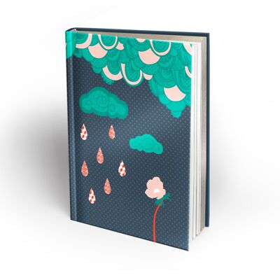 Cuaderno de lujo, encaje 2 (nube)