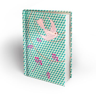Cuaderno de lujo, encaje 3 (pájaros)