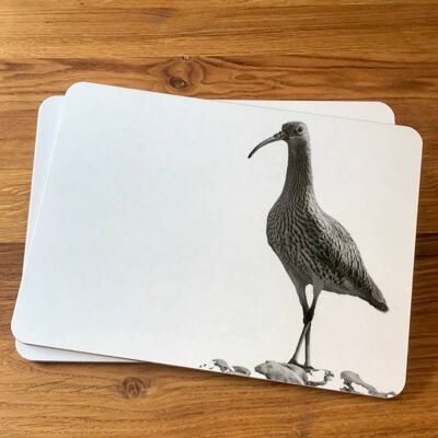 Curlew Placemat (SD-PM-04-BW)