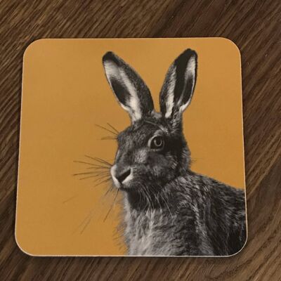 Hare Coaster (SD-CO-15-MUS)