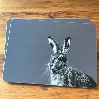 Hare Placemat (SD-PM-01-CHA)