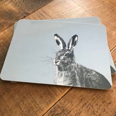 Hare Placemat (SD-PM-01-BLG)
