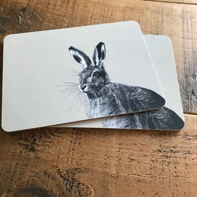 Hare Placemat (SD-PM-01-SND)