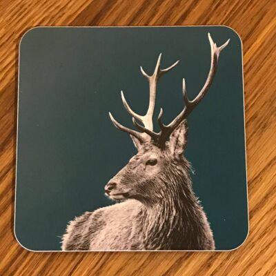 Highland Stag Coaster (SD-CO-16-TL)