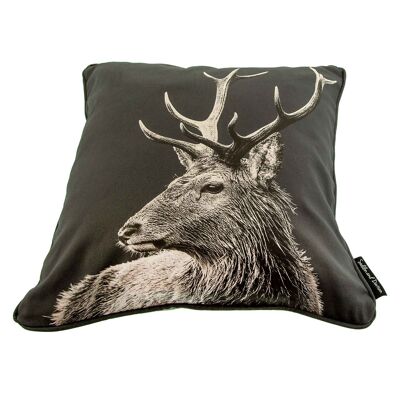 Highland Stag Cushion Cover (SD-CSH-CT-06-45-CHA)