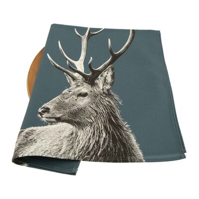 Highland Stag Tea Towel (SD-TT-05-STB)