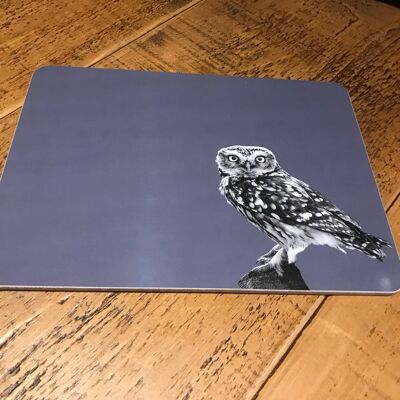 Little Owl Standing Placemat (SD-PM-06-CHA)