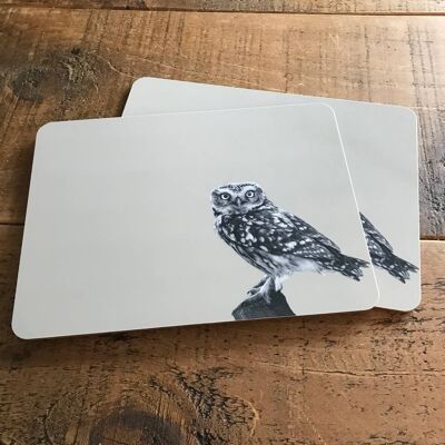 Little Owl Standing Placemat (SD-PM-06-SND)