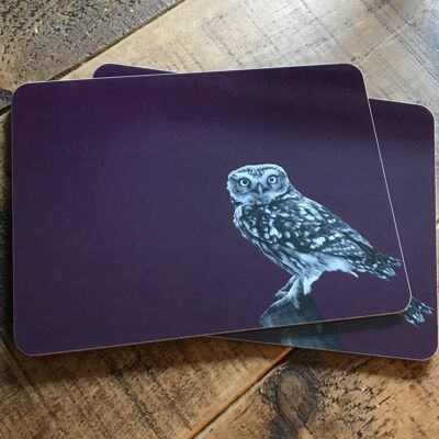 Little Owl Standing Placemat (SD-PM-06-MLB)