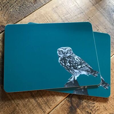 Little Owl Standing Placemat (SD-PM-06-TL)