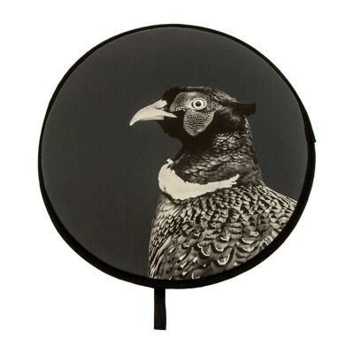 Pheasant Chefs Pad for Aga Cooker (Black and White) (SD-CP-09-CHA)