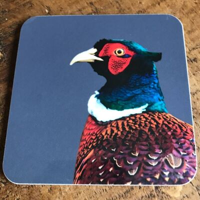 Pheasant Coaster (Colour) (SD-CO-26-CHA)