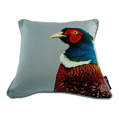 Pheasant Cushion Cover (Colour) (SD-CSH-CT-17-45-PLG)