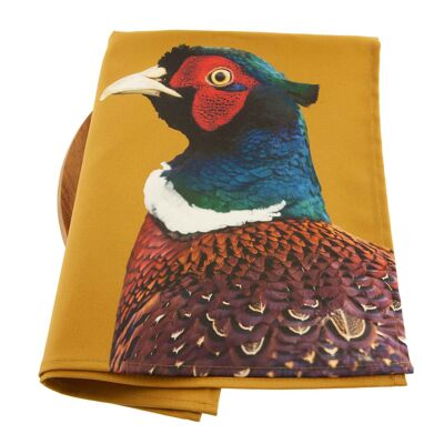 Pheasant Tea Towel (Colour) (SD-TT-15-OCH)