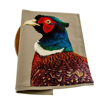 Pheasant Tea Towel (Colour) (SD-TT-15-SGY)