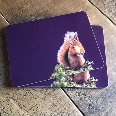 Red Squirrel Placemat (SD-PM-10-MLB)