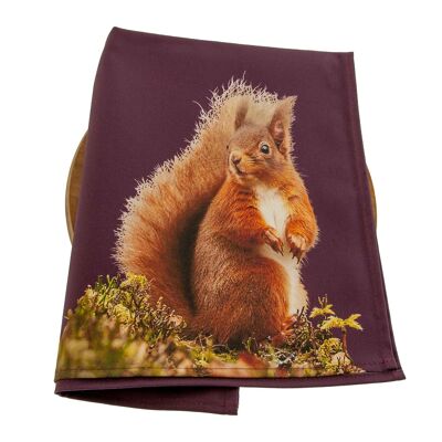 Red Squirrel Tea Towel (SD-TT-18-MLB)