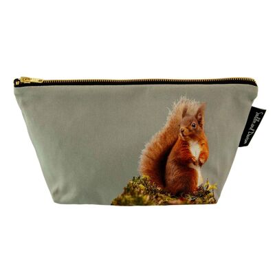 Red Squirrel Wash Bag (SD-WB-17-SGY)