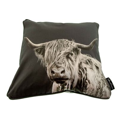 Shaggy Highland Cow Cushion Cover (SD-CSH-CT-13-45-CHA)