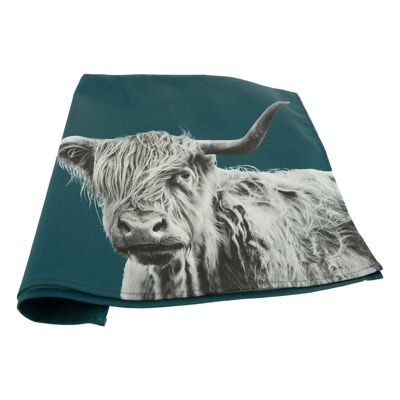 Shaggy Highland Cow Tea Towel (SD-TT-12-TLG)