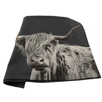 Shaggy Highland Cow Tea Towel (SD-TT-12-CHA)