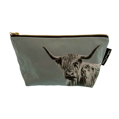 Shaggy Highland Cow Wash Bag (SD-WB-12-PLG)