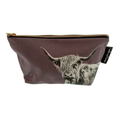 Shaggy Highland Cow Wash Bag (SD-WB-12-DSP)